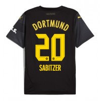 Echipament fotbal Borussia Dortmund Marcel Sabitzer #20 Tricou Deplasare 2024-25 maneca scurta